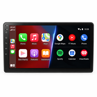 Autoradio Android 9 pouces 4G avec DSP, navigation GPS, CarPlay sans fil, Android Auto, lecteur multimédia 4+64 Go