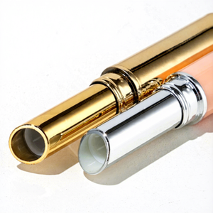 Tubo de Lápiz Labial Inclinado de Plástico con Diseño Personalizado, Tapa de Rosca, Envase a Presión, Envase para Lápiz Labial, Tubo para Corrector/Contorno - Product Image 1