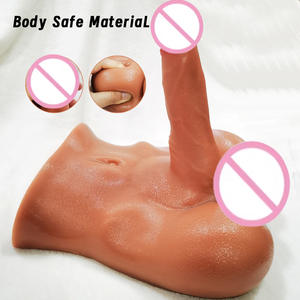 Molde de Dildo Realista con Textura de Piel, Impermeable, Portátil, Sensación Real al Tacto, para Uso Gay y Heterosexual, para Juego Anal, Sexo Adulto - Product Image 5