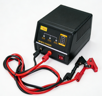Chargeur de batterie compact et stable 2A, mode de charge en trois étapes pour moto et petites batteries, chargeur de batterie de stockage