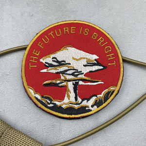 <span class=keywords><strong>Autocollant</strong></span> tactique Future Is Bright 3D brodé champignon nuage paillettes décorées Patch thermocollant pour vêtements toile <span class=keywords><strong>tissu</strong></span> - Product Image 2