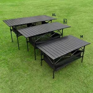 Table de Camping pliante légère en aluminium