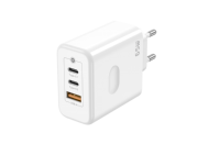 Adaptateur d'alimentation DQS USB-C 65W GaN pour ordinateur portable, charge rapide, empreinte digitale, QC3.0, PD, mural, 65W, chargeur EU US UK