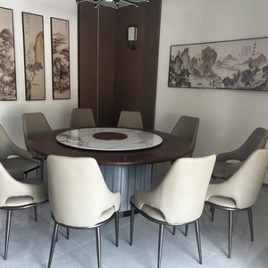 เก้าอี้รับประทานอาหาร <span class=keywords><strong>Letao</strong></span> Tao สไตล์โมเดิร์นหรูหรา โครงเหล็กคาร์บอน หุ้มหนัง แข็งแรง ทนทาน น้ำหนักเบา เหมาะสำหรับใช้ในบ้าน - Product Image 6