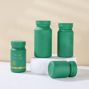 DISPONIBILE Barattolo Verde in PET per Vitamine, Flaconi in Plastica per Contenitori di <span class=keywords><strong>Capsule</strong></span>, Integratori e Compresse per la Salute - Product Image 5