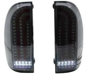 2005-2015 tacoma mô hình kiểu dáng đẹp màu đen Led Đuôi ánh sáng đèn với ống kính màu đỏ 12V điều kiện mới - Product Image 5