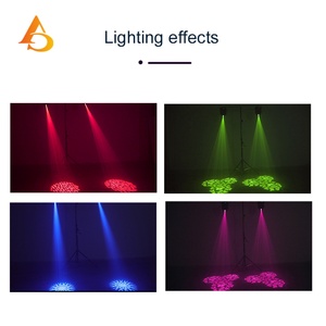 Iluminación para Escenarios DJ, Foco LED Móvil para Fiestas, Luz RGBW de 100w, Foco LED Pequeño Móvil - Product Image 6