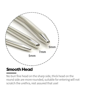 4-12mm Edelstahl <span class=keywords><strong>Urethral</strong></span> Plug <span class=keywords><strong>Urethral</strong></span> Sound Katheter Männlicher <span class=keywords><strong>Penis</strong></span> Plug Sounding Dilator Erotisches Erwachsenen-Sexspielzeug für Männer - Product Image 3