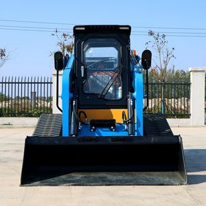 Cargadoras Compactas de Dirección Deslizante con Ruedas JH100, de Alta Maniobrabilidad y Aplicaciones Multifuncionales para Construcción y Agricultura - Product Image 1