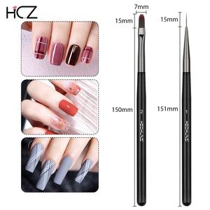 New Popular Acrylic Uv Gel Nail Art Brush Nail Glue Phototherapy Pen Suitable Nail Liner Brush for Professional Salon or Home - Product Image 4