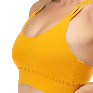 บราออกกำลังกายแบบสั่งทำยอดนิยม ขายดี รุ่นใหม่ น้ำหนักเบา สวมใส่สบาย ระบายอากาศด้านหน้า รองรับปานกลาง บราสำหรับเล่นกีฬาสำหรับผู้หญิง - Product Image 5