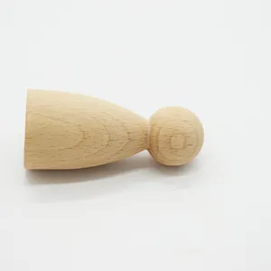 Natural Wood People Dolls For Children Diy Wooden Peg Dolls For Hand Painting