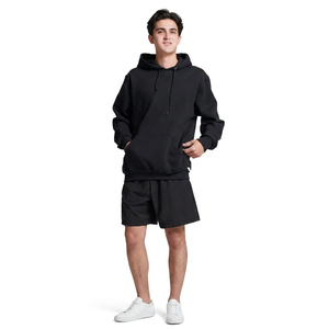 Sweat à capuche d'hiver pour homme en coton molletonné, confortable et élégant, tenue chaude pour homme - Product Image 1