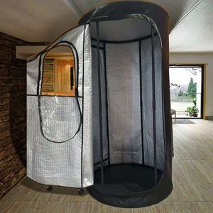 وصل حديثًا ساونا جافة منبثقة بتصميم دائري محمول للمكتب والمنزل سهلة التركيب بمظهر عصري أصلي - Product Image 3