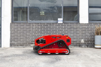 Tondeuse à gazon robotisée de qualité industrielle, autopropulsée, chenille, télécommande automatique, tondeuse à gazon à essence 4 temps, 550 450cc