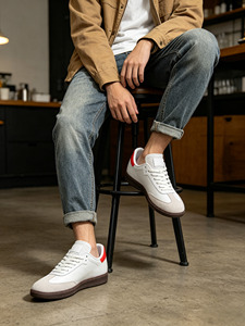 Zapatos de Skate Unisex Cómodos |   <span class=keywords><strong>Zapatillas</strong></span> Deportivas Casuales Resistentes, Estilo para Parejas, para Uso Diario y Skate - Product Image 4