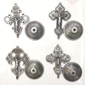 Cruz de Metal de ornamento Retro para coche, Cruz de Metal de ornamento para el hogar, coche de la Iglesia o el apósito de la Iglesia - Product Image 4