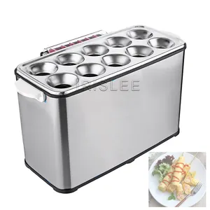 Snack Making Machines Hot Dogs Baking Fryer Machine Baked Egg Sausage Maker Fryer Oven Machine