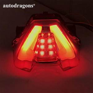 Feu arrière LED intégré avec clignotants et feux de freinage pour MT 07 MT-07 2021 2022 2023 - Product Image 6