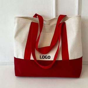 Sac fourre-tout réutilisable en toile de coton écologique pour femme, avec logo personnalisé imprimé par sublimation - Product Image 1