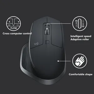 Logitech MX Master 2S Mouse Wireless Office Mouse LED Battery Usb Stock Novelty Computer Accessories Rechargeable Ergonomic M