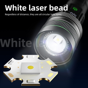 Đèn pin Helius nâng cấp bán buôn, sạc lại được, màn hình kỹ thuật số, ánh sáng mạnh, tầm xa, pin 26650, đèn LED zoom, cổng TYPE-C - Product Image 2