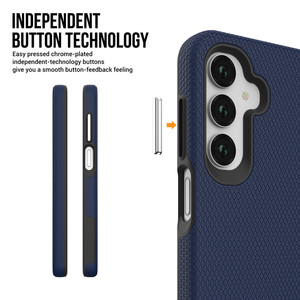 Funda Protectora Híbrida de Doble Capa a Prueba de Golpes para Samsung Galaxy A16/A17, A04S, A32, A52, A57, A13, A33, <span class=keywords><strong>A53</strong></span>, A14, <span class=keywords><strong>A54</strong></span> - Product Image 3