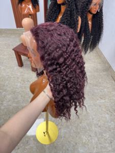 Luxury Vietnam Human Hair Wig 100% Natural Virgin Remy Hair Lace Front Wig for USA EU Africa Market - Product Image 4