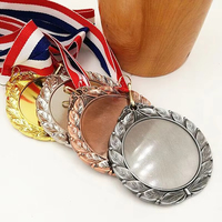 Médailles en métal or et argent personnalisées, logo 3D et 2D, trophées sportifs d'honneur et de victoire pour le football et le soccer