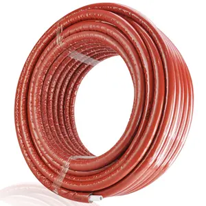 Insulated Pex-Al-Pex Multilayer Pipe With Insulation Fot Hot Water And Heating CE German SKZ Approved