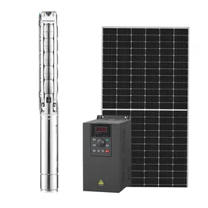 Schlussverkauf 11 kW 15 PS tauchbare Solar-Wasserpumpe 35 m3/h 154 m Solar-Wasserpumpen für heimgebrauch