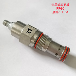 Vanne de décharge à commande pilote RPGC 3/8 po T-3A pour le contrôle de la pression hydraulique des machines de construction - Product Image 4