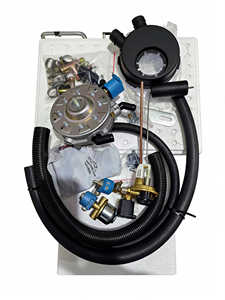 Nuovo Kit di Conversione da <span class=keywords><strong>Olio</strong></span> a Gas per Motori Diesel LPG/CNG, Sistema Elettronico in Alluminio, Evaporatore a Punto Singolo Lovato - Product Image 2