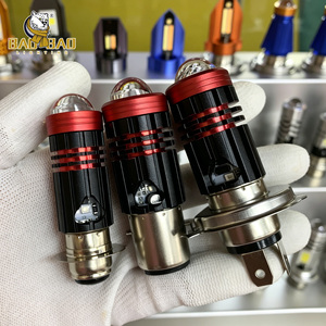 Phare LED moto BB3151 1 lentille lumière rouge 6000K blanc Canbus sans erreur Plug and Play IP68 pour Honda <span class=keywords><strong>Yamaha</strong></span> Suzuki - Product Image 1