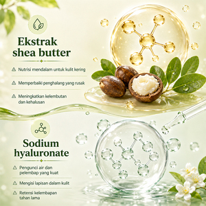 Mascarilla Facial de Manteca de Karité KORMESIC, Certificada por Bpom, Marca Privada, 25 ml, Nutritiva e Hidratante, con Ingredientes Naturales - Product Image 5