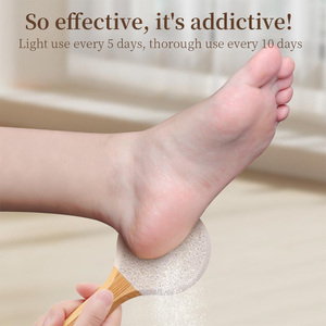 Kikir kaki penghilang kalus, penggosok kaki profesional pedikur mengikir kaki menghilangkan tumit pecah-pecah kulit mati - Product Image 2