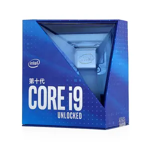 Intel Core i9-10900K Desktop-Prozessor 10 Kerne 20 Threads LGA1200 Unterstützung Intel 400 Serie Motherboard Intel i9-10900K CPU