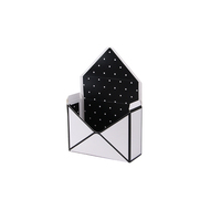 Panier de bouquet de fleurs unique et créatif pour la fête des mères, boîte cadeau pliable avec enveloppe imperméable
