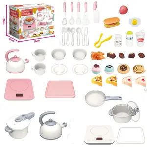 ITTL Kitchen toys kitchen cooking set for children