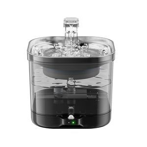 Bebedero Automático Inalámbrico para Gatos, Dispensador de Agua para Mascotas, Modelo de Carga Inteligente Negro Translúcido para Perros y Gatos - Product Image 5