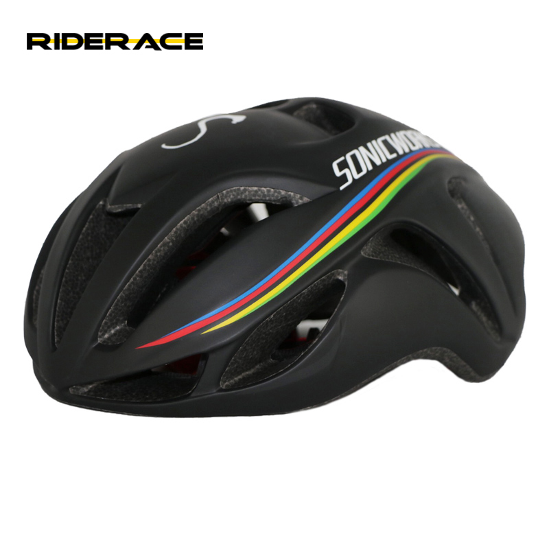 Riderace Helm Aero Triathlon Tt Fiets Helm Volwassen Weg Mtb Race Fiets Helm Beschermer Eps Reserve Voor Fietsuitrusting Vrouwen