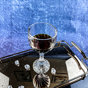 Usine en gros tasse en <span class=keywords><strong>verre</strong></span> nouveau modèle Logo personnalisé ancienne mode vin sans plomb <span class=keywords><strong>verre</strong></span> transparent gobelet tasse - Product Image 4