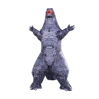 Mascotte de poupée en peluche gonflable Black Gorilla & Hulk & King Kong & Godzilla & Gomorra pour les accessoires de performance de carnaval d'Halloween