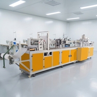 Machine entièrement automatique pour la fabrication de casquettes médicales en tissu non tissé, machine à ultrasons pour bonnets en tissu non tissé, machine pour casquettes chirurgicales