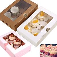 Boîte à cupcakes décorative avec inserts personnalisables pour événements spéciaux