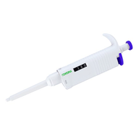 Pipette électrique qualifiée Pipette Pasteur de laboratoire Micro Pipette à volume variable réglable