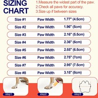 Nouvelles Chaussures d'Hiver pour Chiens en Nylon Réfléchissant, Imperméables et Chaudes pour la Randonnée, Protection des Pattes d'Animaux de Compagnie