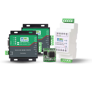 Module convertisseur industriel RS485/RS232/422 vers CAN FD, conversion <span class=keywords><strong>de</strong></span> protocole Modbus, 6-36V DC, isolation galvanique, <span class=keywords><strong>commande</strong></span> par <span class=keywords><strong>commande</strong></span> <span class=keywords><strong>de</strong></span> texte - Product Image 1