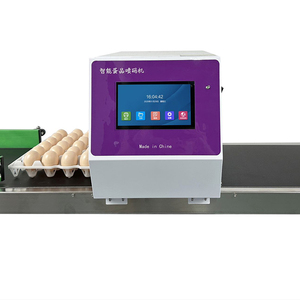 Đức Tin Tự Động Trứng Máy In Phun 6 Đầu Trứng In Ấn Với Băng Tải In Màu Trứng Ngày Mã Tem Máy In Phun - Product Image 2