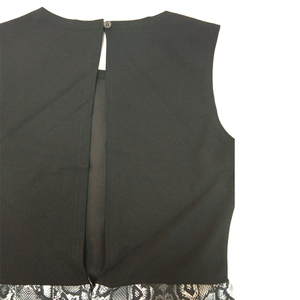 Robe <span class=keywords><strong>de</strong></span> soirée en dentelles noires sur mesure, pour femmes, avec des rubans <span class=keywords><strong>de</strong></span> serpent imprimés à <span class=keywords><strong>dos</strong></span> <span class=keywords><strong>nu</strong></span> - Product Image 4